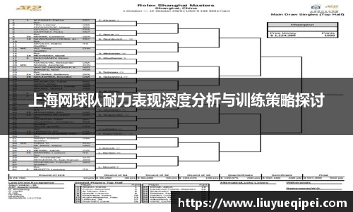 上海网球队耐力表现深度分析与训练策略探讨